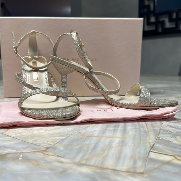 Sophia Webster Rosalind Crystal Ankle Strap - Picture 3 of 8